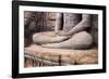 Seated Buddha in Meditation-Matthew Williams-Ellis-Framed Photographic Print