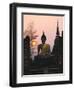 Seated Buddha Statue, Wat Mahathat, Sukhothai, Thailand-Rob Mcleod-Framed Premium Photographic Print