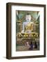 Seated Buddha Statue-Stuart Black-Framed Photographic Print