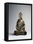 Seated Buddha-null-Framed Stretched Canvas