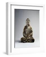 Seated Buddha-null-Framed Giclee Print