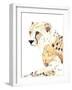 Seated Cheetah-Lanie Loreth-Framed Art Print