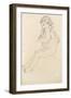 Seated Child, 1916-Egon Schiele-Framed Giclee Print