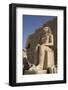Seated Colossus in Front of 8th Pylon, Karnak Temple, Luxor, Thebes, Egypt, North Africa, Africa-Richard Maschmeyer-Framed Photographic Print