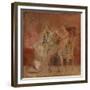 Seated couple, c.50–40 B.C.-Roman Republican Period-Framed Giclee Print