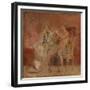 Seated couple, c.50–40 B.C.-Roman Republican Period-Framed Giclee Print