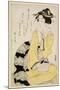 Seated Courtesan with a Book, C.1804-29-Kikugawa Toshinobu Eizan-Mounted Giclee Print