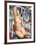 Seated Cubist Nude-Catherine Abel-Framed Giclee Print