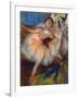 Seated Dancer, 1879-1880-Edgar Degas-Framed Giclee Print