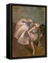 Seated Dancer, Ca. 1881-1883-Edgar Degas-Framed Stretched Canvas