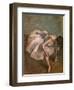 Seated Dancer, Ca. 1881-1883-Edgar Degas-Framed Giclee Print