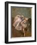 Seated Dancer, Ca. 1881-1883-Edgar Degas-Framed Giclee Print