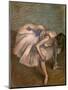 Seated Dancer, Ca. 1881-1883-Edgar Degas-Mounted Giclee Print