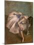 Seated Dancer, Ca. 1881-1883-Edgar Degas-Mounted Giclee Print