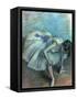 Seated Dancer, circa 1881-83-Edgar Degas-Framed Stretched Canvas