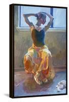 Seated Dancer-John Asaro-Framed Stretched Canvas