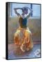 Seated Dancer-John Asaro-Framed Stretched Canvas