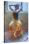 Seated Dancer-John Asaro-Stretched Canvas