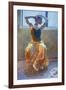 Seated Dancer-John Asaro-Framed Giclee Print