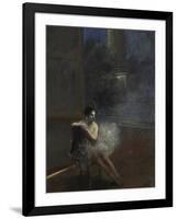 Seated Dancer-Jean Louis Forain-Framed Giclee Print