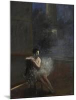 Seated Dancer-Jean Louis Forain-Mounted Giclee Print