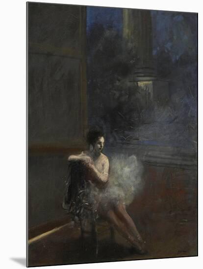 Seated Dancer-Jean Louis Forain-Mounted Giclee Print