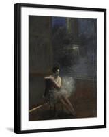 Seated Dancer-Jean Louis Forain-Framed Giclee Print