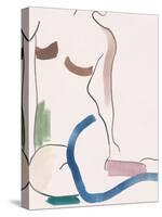 Seated Female Figure V-Melissa Wang-Stretched Canvas