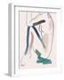 Seated Female Figure VI-Melissa Wang-Framed Art Print