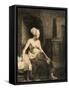 Seated Female Nude, 1658-Rembrandt van Rijn-Framed Stretched Canvas