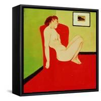 Seated Female Nude, 1897-Félix Vallotton-Framed Stretched Canvas