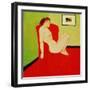 Seated Female Nude, 1897-Félix Vallotton-Framed Giclee Print