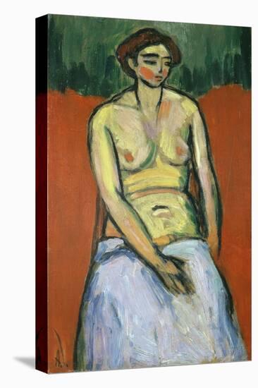 Seated Female Nude, C.1910-Alexej Von Jawlensky-Stretched Canvas