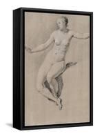 Seated Female Nude-Adriaen van de Velde-Framed Stretched Canvas