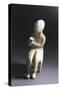 Seated Figure Holding Glass Statue, Greece, Cycladic Culture, 3rd Millennium BC-null-Stretched Canvas