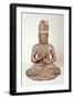 Seated Figure of Dainichi Nyorai-Japanese School-Framed Giclee Print