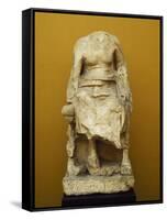 Seated Figure of Socrates-null-Framed Stretched Canvas