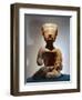 Seated Figure with Open Stomach to Receive Offerings (Terracotta)-Teotihuacan-Framed Premium Giclee Print