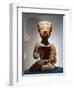 Seated Figure with Open Stomach to Receive Offerings (Terracotta)-Teotihuacan-Framed Premium Giclee Print