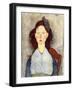 Seated Girl (Fillette Assise), 1918-Amadeo Modigliani-Framed Giclee Print