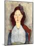 Seated Girl (Fillette Assise), 1918-Amadeo Modigliani-Mounted Giclee Print