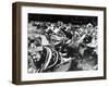 Seated Hippies 1967-null-Framed Photographic Print