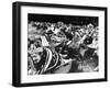 Seated Hippies 1967-null-Framed Photographic Print