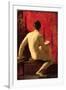 Seated Male Model-William Etty-Framed Giclee Print