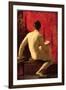 Seated Male Model-William Etty-Framed Giclee Print