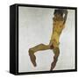 Seated Male Nude (Self-Portrait), 1910-Egon Schiele-Framed Stretched Canvas