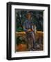 Seated Man, 1905-1906-Paul Cézanne-Framed Giclee Print