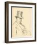 Seated Man with Top Hat, C. 1872-1875-Ilya Efimovich Repin-Framed Giclee Print