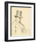 Seated Man with Top Hat, C. 1872-1875-Ilya Efimovich Repin-Framed Giclee Print