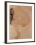 Seated Nude Bending over-Auguste Rodin-Framed Giclee Print